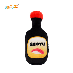 Famipet Manufacturer Custom Fast Food Lunch Pack Designer Stuffed <b>Plush</b> Pet Toy Squeaky Dog Toys for Pet - Product Image 5