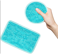 Masque oculaire réutilisable en gel avec perles de gel personnalisées, compresses chaudes et froides pour soulager les douleurs et la fatigue oculaires, certifié CE