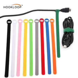 Wholesales Eco-Friendly Self-Adhesive Cable Ties Heat Resistant <strong>Hook</strong> <strong>and</strong> <strong>Loop</strong> Cord Fastening Reusable <strong>Hook</strong> <strong>Loop</strong> Straps - Product Image 2