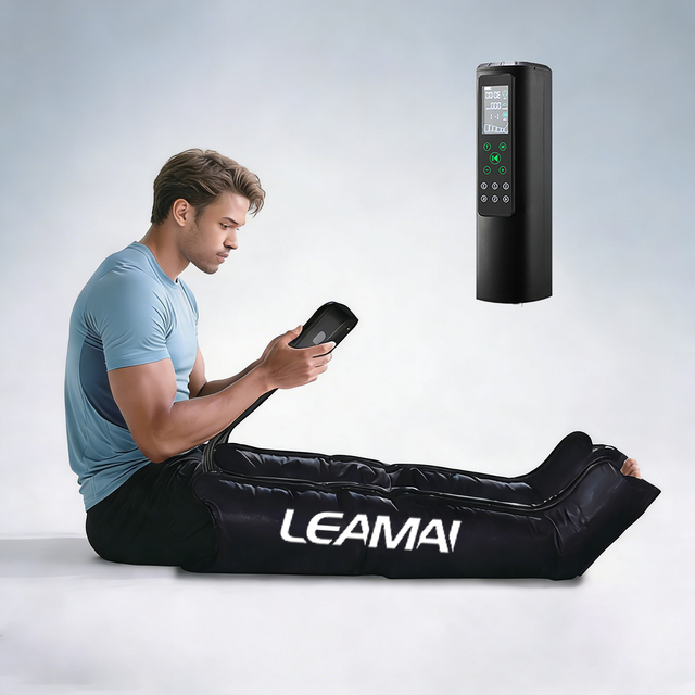 Sequential Air Compression Recovery System : Professional Full Leg Compression Boots for Circulation & Fast Recovery