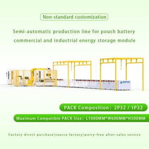 Semi-automatic Pouch Battery PACK Line 6PPM Efficiency 220V/380V Power for <b>Commercial</b> <b>Industrial</b> <b>Energy</b> <b>Storage</b> Modules - Product Image 4