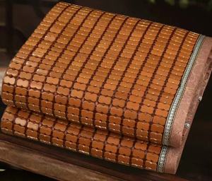 เสื่อไม้ไผ่แบบเย็นสบาย ขนาด<span class=keywords><strong>ป</strong></span>รับแต่งได้สำหรับขายส่ง เสื่อสำหรับเล่นไพ่นกกระจอก อุ<span class=keywords><strong>ป</strong></span>กรณ์สำหรับฤดูร้อน เย็นสบายและสะดวกสบาย - Product Image 5