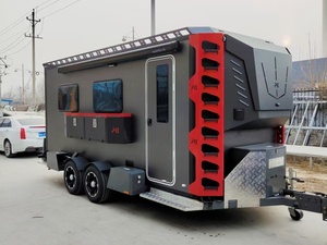 Kèm theo xe thể thao Giao thông vận tải Trailer thủy lực nâng Trailer đua xe tàu sân bay sợi thủy tinh hộp Trailer - Product Image 6