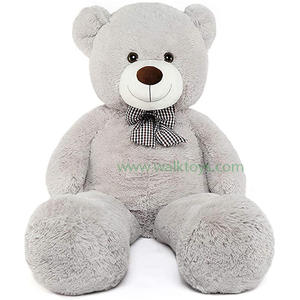 grey bear plush