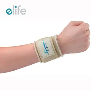 E-Life E-WR006 Elastische Polsbandjes Neopreen Fitness Gym Polssteun Tennis Badminton Pols Wrap Verstelbare Custom