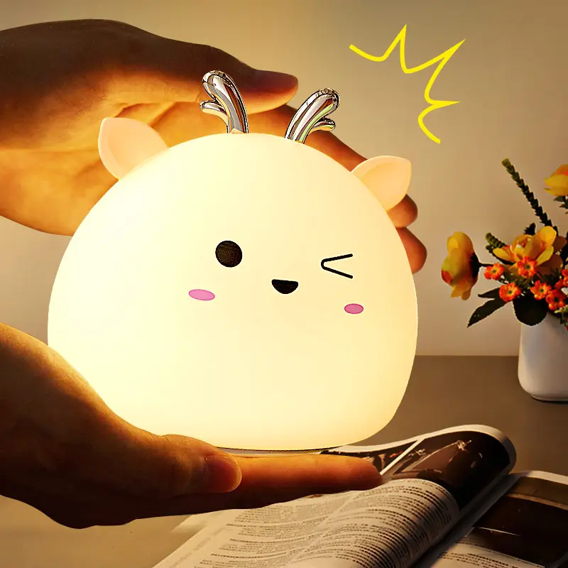 Silicone Pat Lamp Led Baby Night Light Touch Light For Kids For Children