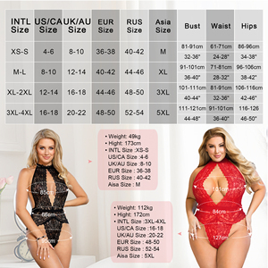 <span class=keywords><strong>Body</strong></span> en dentelle florale à décolleté ouvert, prix de gros, <span class=keywords><strong>lingerie</strong></span> de haute qualité, bretelles halter, grande taille, <span class=keywords><strong>body</strong></span> sexy pour femmes - Product Image 4