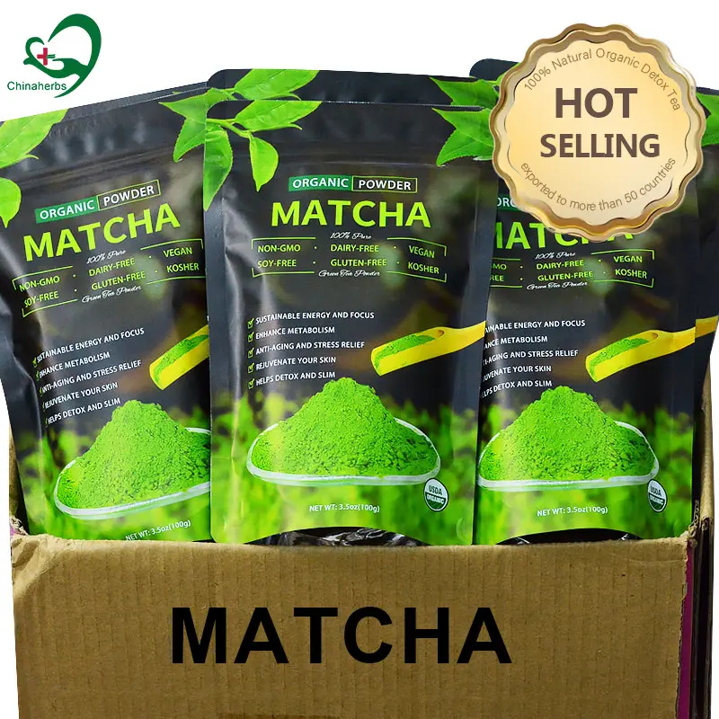 Best quality 100% Pure Slim Japanese Matcha Powder Organic Matcha Green Tea Certified Organic macha ceremonial tea