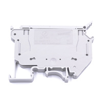 Blok Terminal Sekring Modular QUKJ-4RD UK 5-HESI 4mm2, Blok Terminal Sekring Sekrup Rel DIN, Konduktor Tembaga dengan sertifikasi CE ROHS
