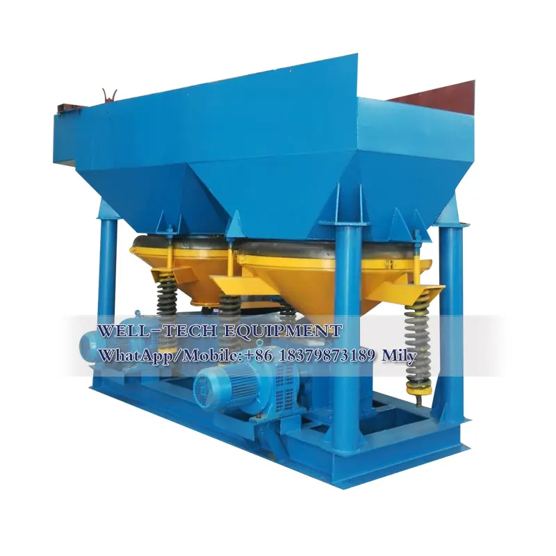 Heavy Mineral Concentrator Thiết Bị Vàng Jig Máy Móc Separator Khoáng Jig Để Bán