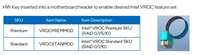 RAID Virtual en CPU - Estándar VROC VROCSTANMOD y Premium VROCPREMMOD