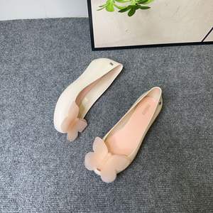 Zapatos Planos de Mujer de Diseño de Alta Calidad, con Punta Abierta y Tacón de Cuña, de Piel Genuina, Cómodos y Resistentes - Product Image 5