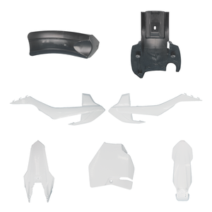 Kit de Plástico para Pit Bike CRF110, Kit de Plástico Blanco para Motos BSE SP01 <span class=keywords><strong>SSSR</strong></span>, Estilo KTM65 - Product Image 6