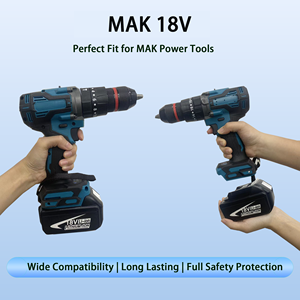 Batterie de remplacement améliorée 18V pour outils MAK 18V XRP, batterie 5.0Ah, compatible avec les outils électriques BL1860/BL1850 - Product Image 2
