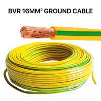Gelb-Grünes Erdungskabel 1,5mm2 2,5mm2 4mm2 6mm2 Flexibles Mehradriges Kupfer PVC-Isoliertes Schutz-Erdungskabel