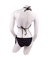 Dames Bikini Set met Aangepast Logo OEM Hoge Taille Push-up Zwemkleding Fabriek