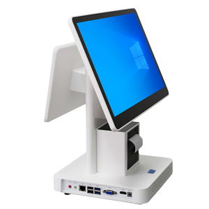 เครื่องบันทึกเงินสดระบบ POS รุ่น PT-2323P สำหรับ <span class=keywords><strong>Windows</strong></span> พร้อมหน้าจอสัมผัสขนาด 15.6 นิ้ว หน้าจอรองขนาด <span class=keywords><strong>10</strong></span>.1 นิ้ว และเครื่องพิมพ์ขนาด 58 มม. สำหรับธุรกิจค้าปลีก - Product Image 2