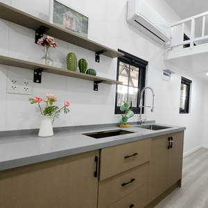 Casas de remolque aprobadas por Europa, la pequeña casa de dos pisos estándar de EE. UU. De DeepBlue con ruedas - Product Image 3