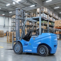 Peralatan Penanganan Pallet Berat Pusat Distribusi Industri Liftron3500 kg CPD35 Forklift Elektrik Counterbalance