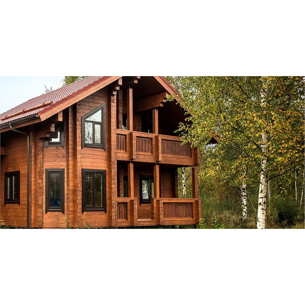 Jiazhu Log Houses Wooden Cabin Kit Sweet Log home Prefab Log House