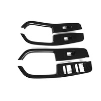 Accessoires de voiture, couverture décorative en Fiber de carbone pour Mazda CX-30 2021, accessoires de décoration de voiture, Installation facile