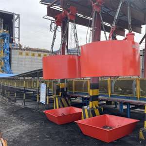 RCDB-12 Xingguang Alta Eficiência Suspenso Motor-Driven Separador Magnético Permanente Máquina-Ferro Removedor Mineração Transportador 380V - Product Image 1