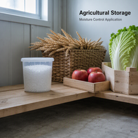 Absorbeur d'humidité déshydratant au chlorure de calcium pour la prévention des maladies de pourriture du blé, des pommes et du chou, conservateur alimentaire