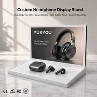 Support d'affichage pour écouteurs Bluetooth en acrylique OEM ODM, présentoir personnalisé pour écouteurs pour les distributeurs