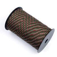 Paracorde 4 mm 9 Brins pour Corde d'Escalade et de Camping, Bobines de 100 m Corde en Nylon Paracorde Tactique 550