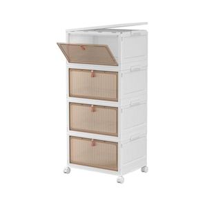 Hot Sale PP Plastic Rectangle Transparent Windows Organizers Collapsible Dustproof <b>Folding</b> Eco-Friendly Modern Shoe Rack <b>Storage</b> - Product Image 1
