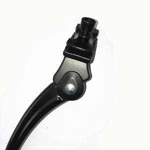 Béquille de vélo en aluminium 32-40 cm, fixation centrale, longueur réglable, support noir pour VTT - Product Image 1