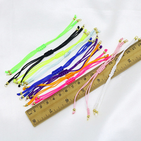Bracelet à corde en silicone pour femmes, chaîne, accessoires de bijouterie, mélange de couleurs, mode, corde colorée