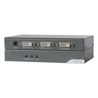 1080P 2 Poorten 1 In 2 Out Dvi Splitter Dvi Video Distributeur Voor Cctv Monitor