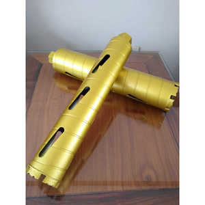 Diamond Tipped Large Hole Core Bit Hex Shank Dry Cooling For Concrete And Masonry Drilling - Product Image 2