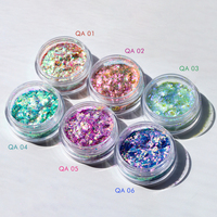 Pigment en paillettes effet miroir multicouche caméléon de qualité cosmétique Shengzhu, série QA, pour vernis à ongles et cuir (inorganique)