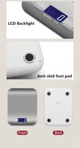 Hot Selling Custom ized Farbe Elektronische Edelstahl Digitale Küchen waage Werks versorgung mit Batteries trom quelle - Product Image 6