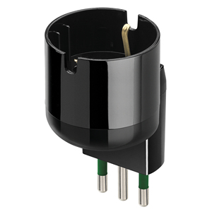 S11 P30 อะแดปเตอร์สีดำ 4x8x4 มม. ปลั๊กแปลงขั้วต่อซ็อกเก็ต - Product Image 1