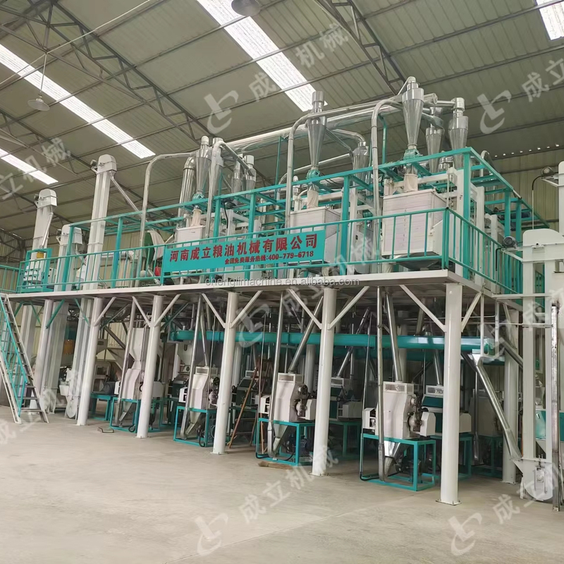 Automatic Wheat and Corn Flour Mill