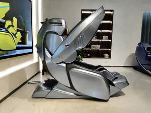 Fauteuil de massage robotique intelligent pliable à <span class=keywords><strong>gravité</strong></span> zéro pour tout le corps avec physiothérapie infrarouge, vente en gros d'usine, pour voyage et usage domestique - Product Image 2