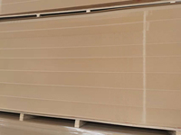 Panneau de placage MDF mélaminé 3mm/6mm/9mm/12mm/18mm E1 Moderne de première qualité, résistant à l'humidité, certifié ISO9001, garantie 5 ans