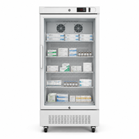 Grade médical 2 ° Réfrigérateur de pharmacie vertical 503L avec exportation de données USB et alarme pour hôpital et laboratoire