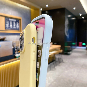 เคสโทรศัพท์มือถือซิลิโคนเจลนิ่มทันสมัยสำหรับ iPhone 16 15 14 PRO MAX เลนส์กล้องโลหะเหลวสำหรับ iPhone 13 12 11 - Product Image 4