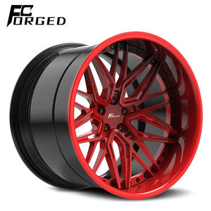 FcForged 6061-T6 Jantes en alliage d'aluminium Concave profonde 5x114.3 Jantes forgées 2 pièces pour voitures de tourisme - Product Image 6