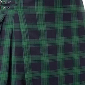 Kilt de Alta Calidad para Hombre, Kilt Tradicional Escocés con Tartán de las Highlands, Kilt Unisex, Precio al por Mayor, Servicio OEM - Product Image 4