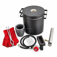 Four de fusion d'or avec creuset en graphite, capacité 6, 10, 12 kg, personnalisable, pour la fusion des métaux et de l'aluminium