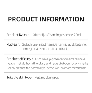 Esencia Facial Iluminadora con Glutatión, Niacinamida y Extracto de <span class=keywords><strong>Granada</strong></span>, Suero Purificante OEM ODM - Product Image 6