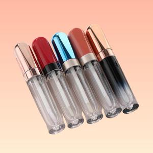 Tubes de gloss à lèvres en PETG, impression d'écran, plastique, couleur personnalisée, forme ronde, contenants à rouge à lèvres à faible MOQ - Product Image 2