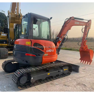 Mini Excavadora Hidráulica U40 Más Vendida, de Buena Calidad y <span class=keywords><strong>Precio</strong></span> Económico, Excavadora <span class=keywords><strong>Kubota</strong></span> U40 de 4 Toneladas para Pastoreo, en Stock - Product Image 1