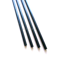 Tige de poteau solide pultrudée bâton en fibre de carbone tige de barre carrée en fibre de carbone de haute qualité