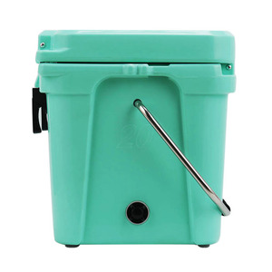 Nevera Rotomoldeada de 20QT con Logotipo Personalizado, Caja de Hielo Aislada de Alta Resistencia, Nevera Moderna con Compresor para Acampar, Almacenamiento Comercial para Exteriores - Product Image 4